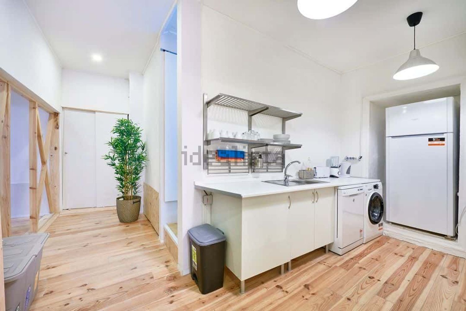 出租房间在Rua da Boavista, 26 - 厨房