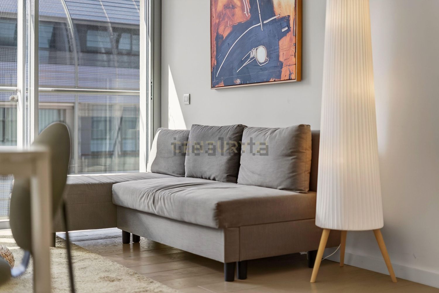 出租公寓 t1在Rua Madalena Iglésias s/n - 客厅