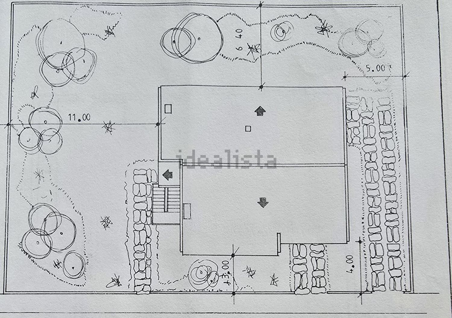 小楼房或独栋别墅出售在Avenida Padre Nabeto - 平面图