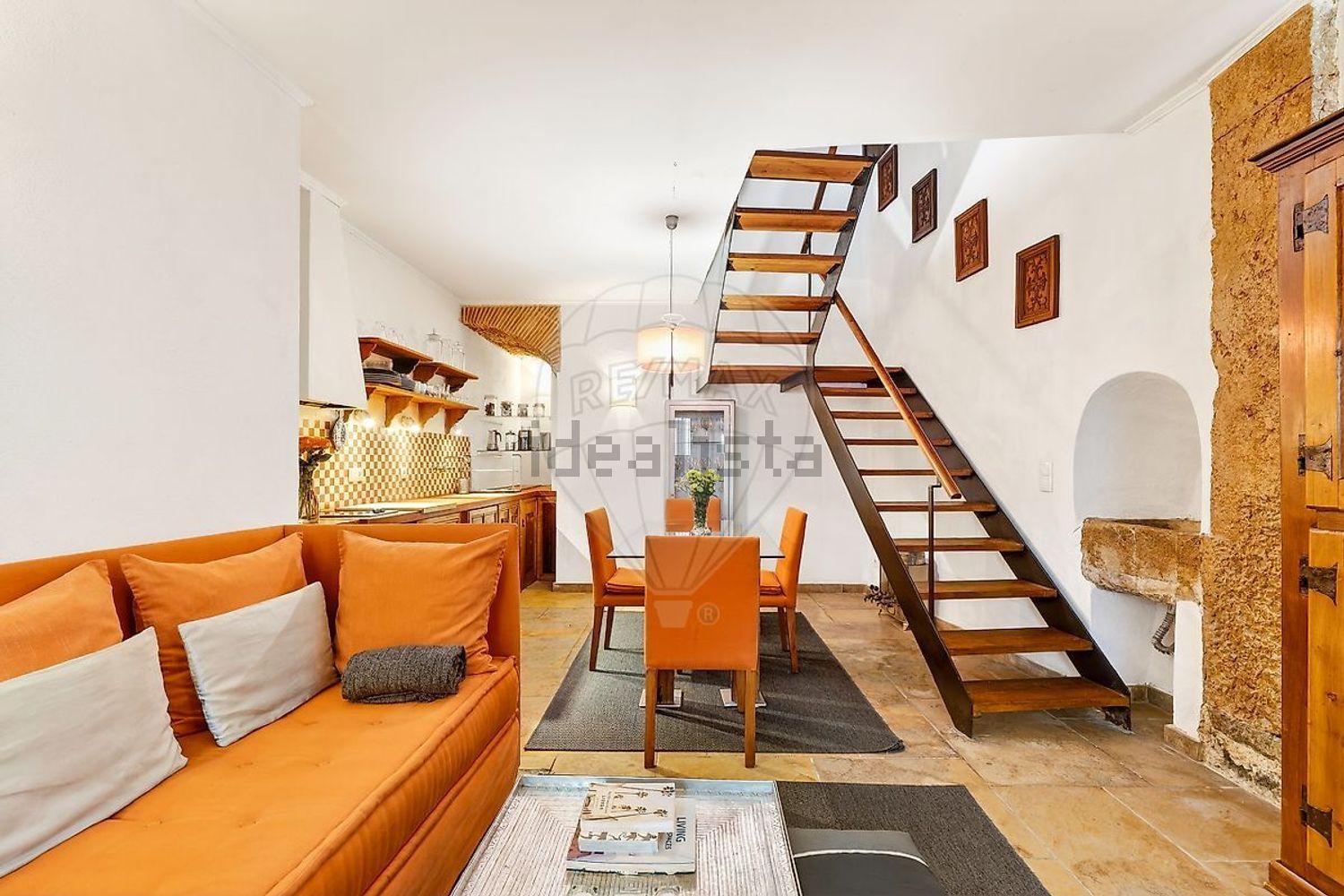 公寓 t1出售在Rua Augusto Rosa - 客厅