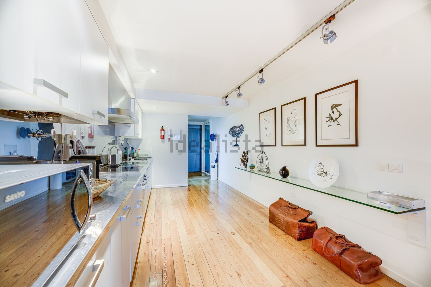 公寓 t1出售在Avenida 24 de Julho - 客厅