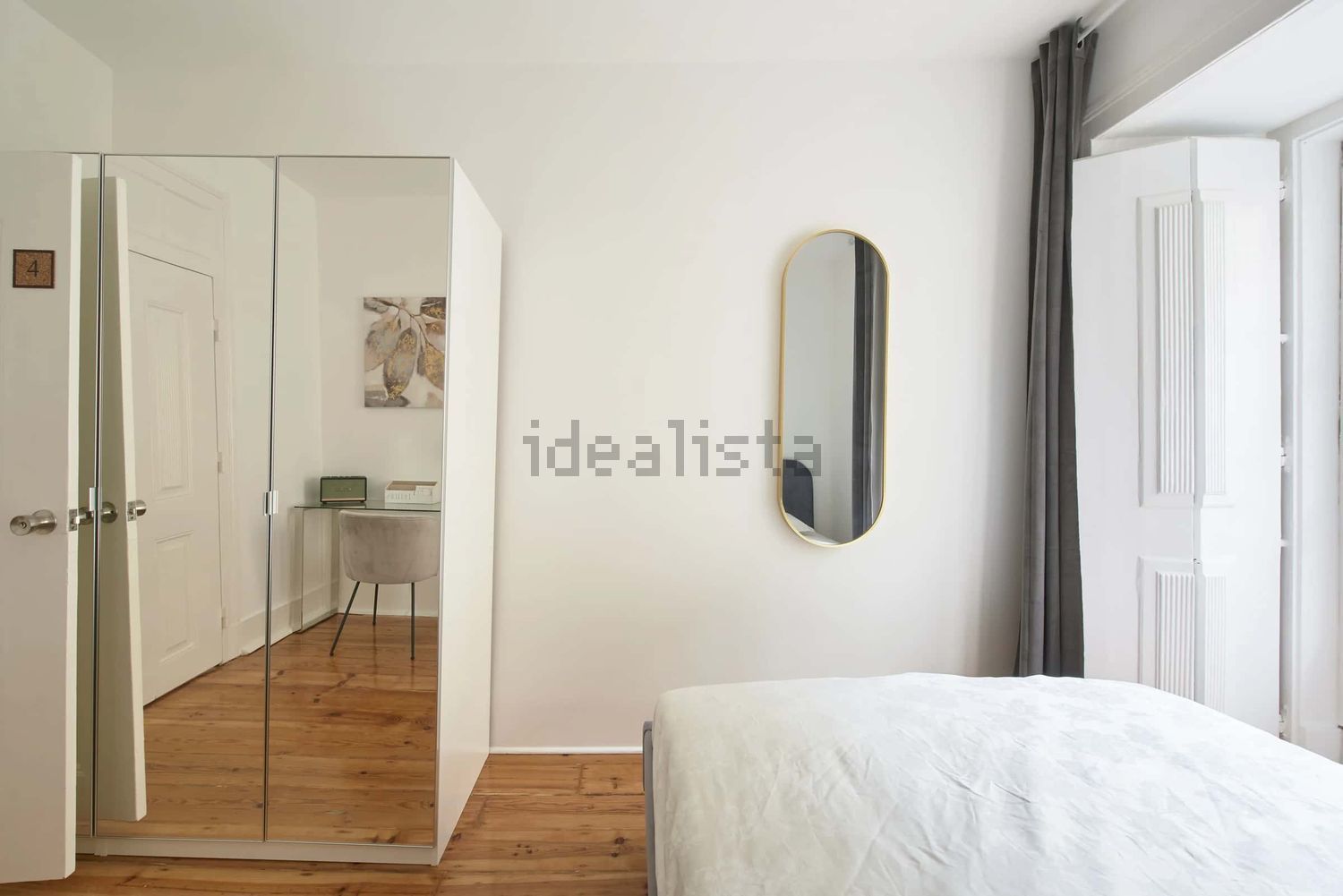 出租房间在Rua Nova da Trindade, 22 - 卧室