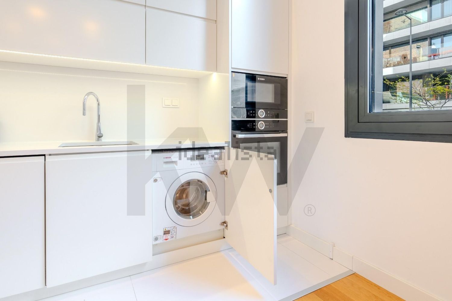 出租公寓 t1在Rua António Alçada Baptista, 10 - 厨房