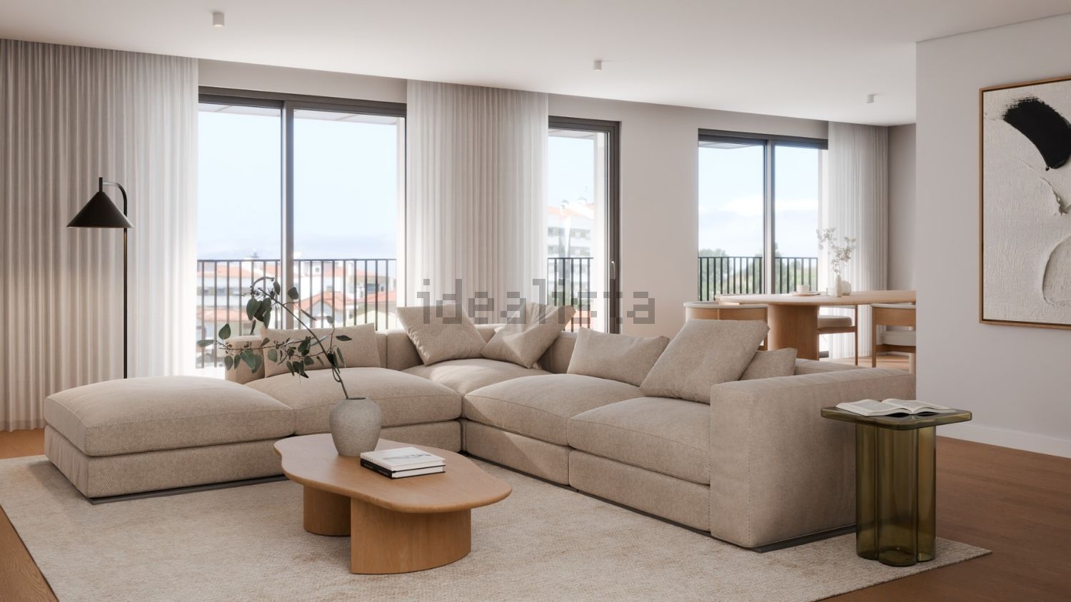 公寓 t2出售在Avenida General Ramalho Eanes s/n - 客厅