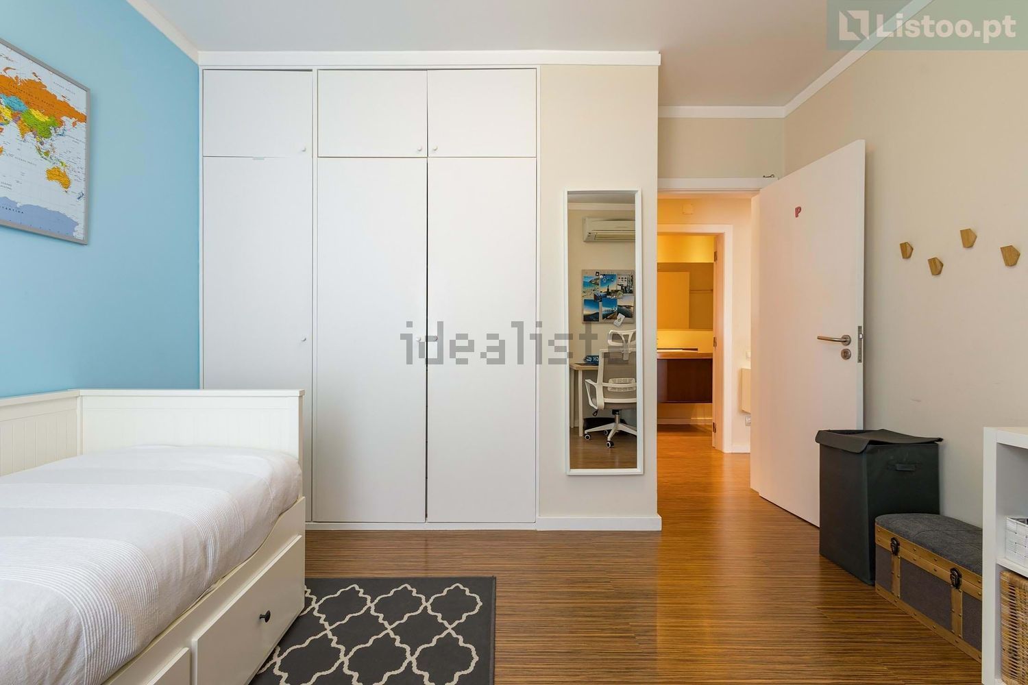 公寓 t3出售在Rua Álvaro Benamor - 卧室