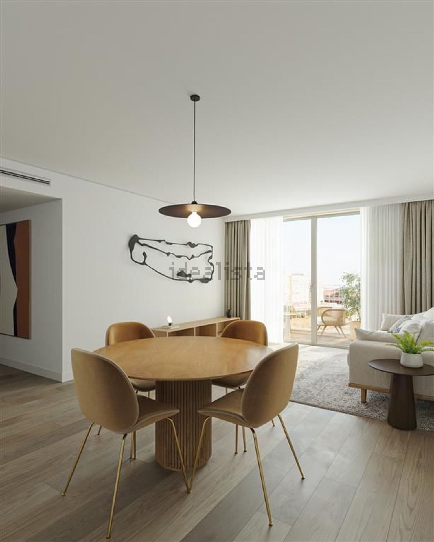 公寓 t3出售在Alameda das Linhas de Torres, 20 - 客厅