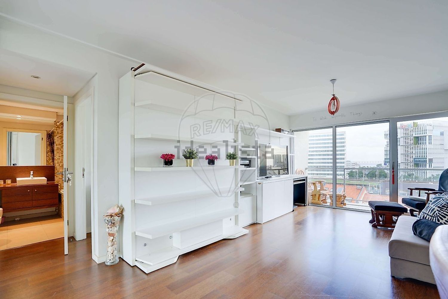 公寓 t1出售在Rua Centieira - 客厅