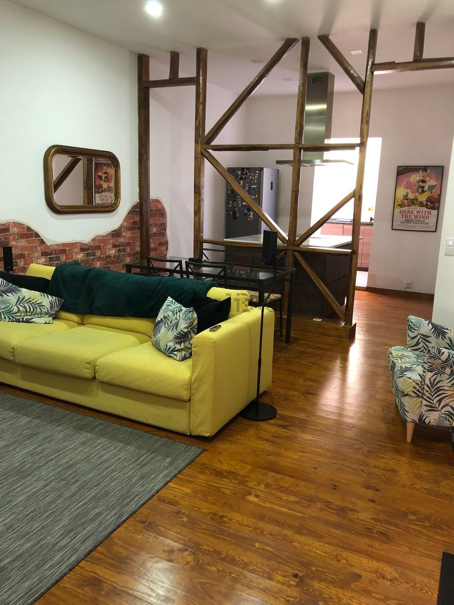 出租公寓 t1在Rua Sabino de Sousa, 73 - 客厅