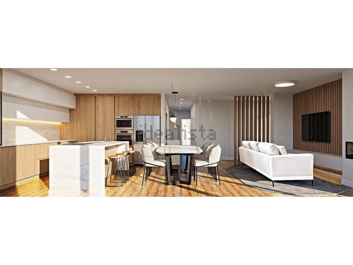 小楼房或独栋别墅出售在Pinhal do General - 客厅