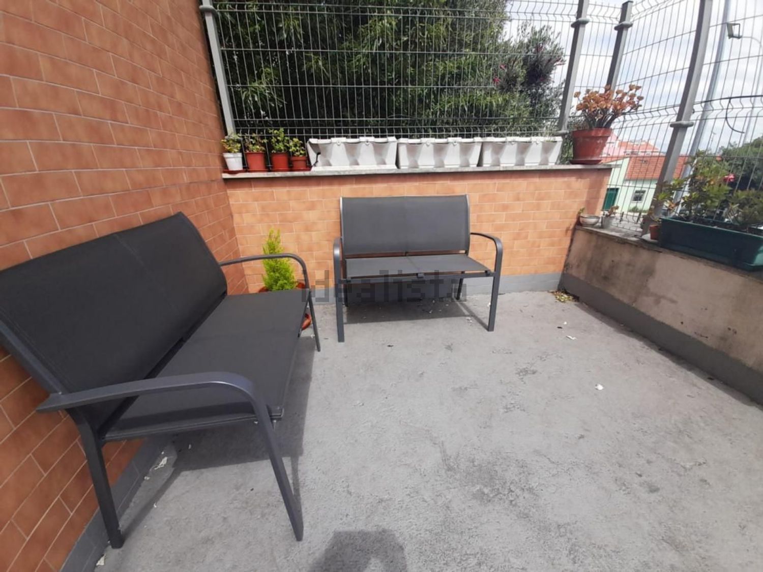 出租房间在Rua Maluda - 阳台