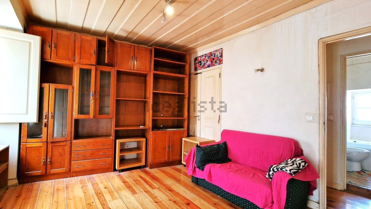 出租公寓 t1在Rua do Benformoso - 客厅