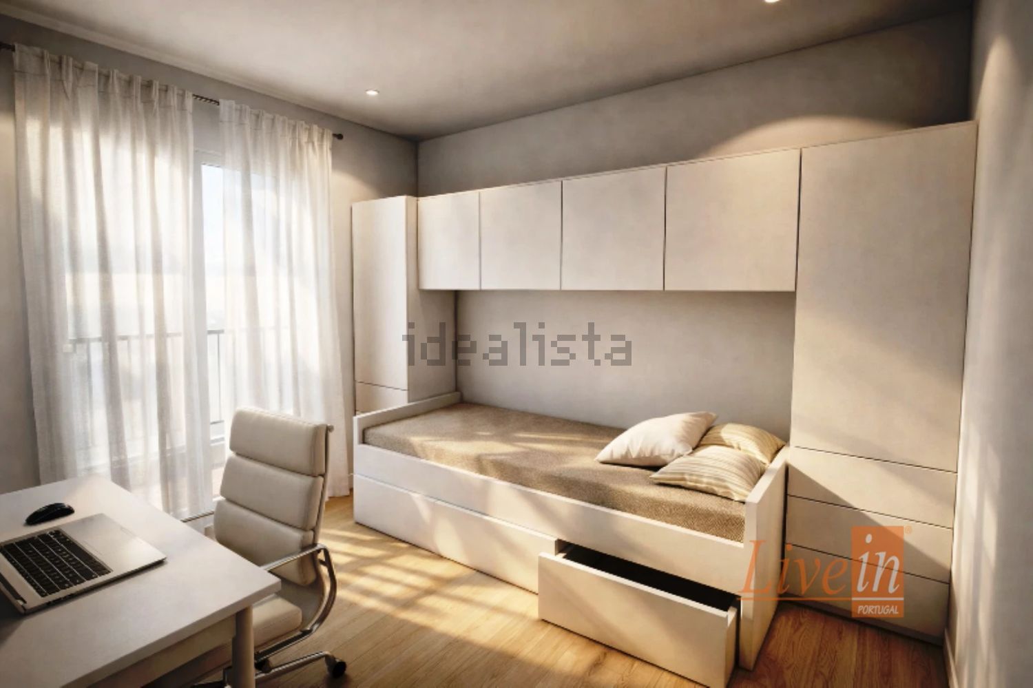 公寓 t3出售在Rua Leonor Gorjão, 2 - 卧室