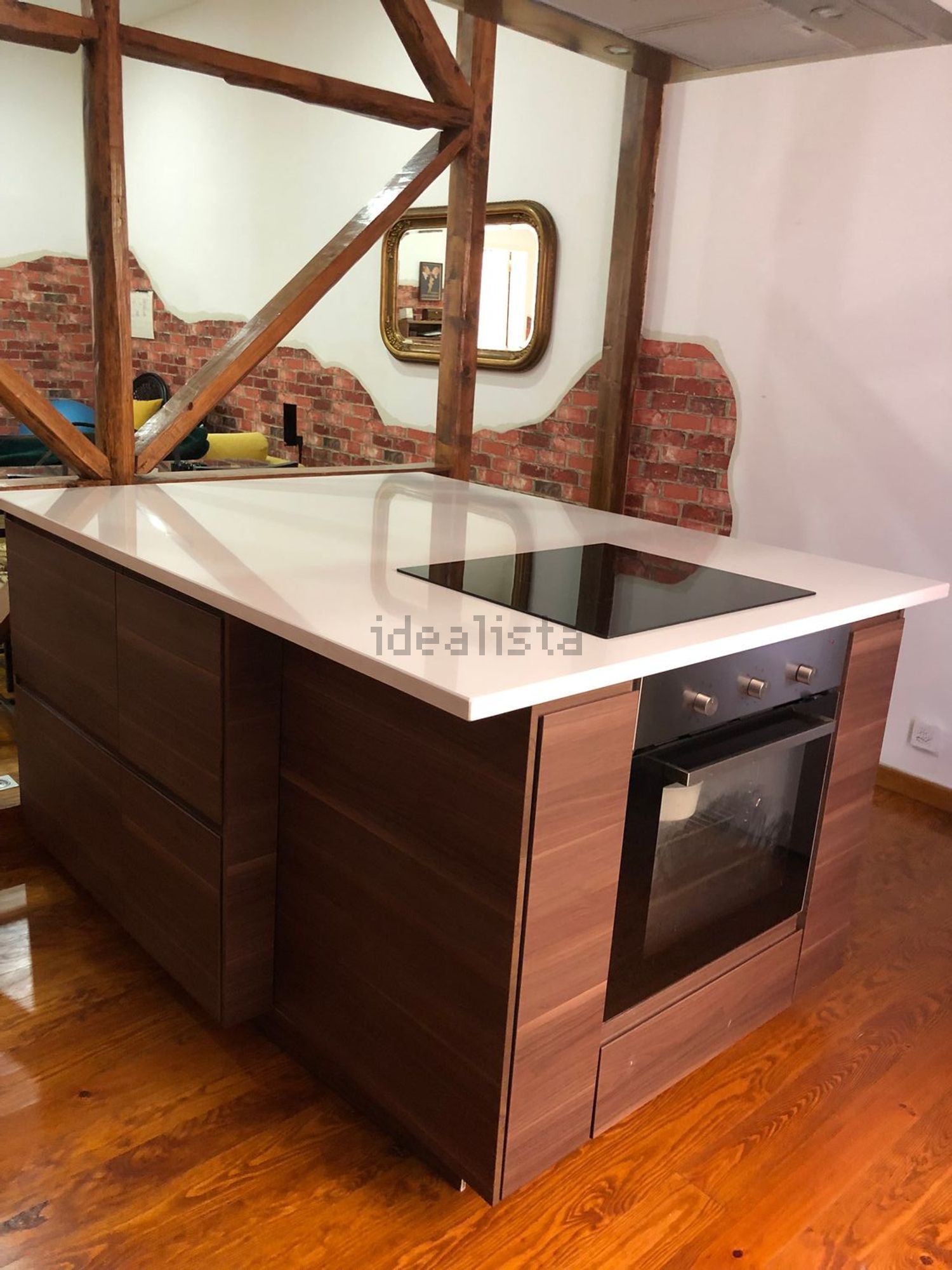 出租公寓 t1在Rua Sabino de Sousa, 73 - 厨房