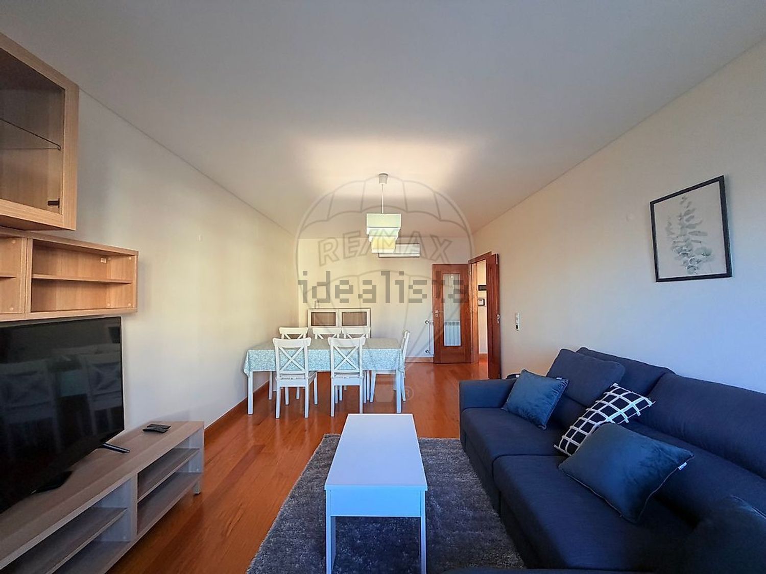 出租公寓 t1在Avenida Diogo Cão - 客厅