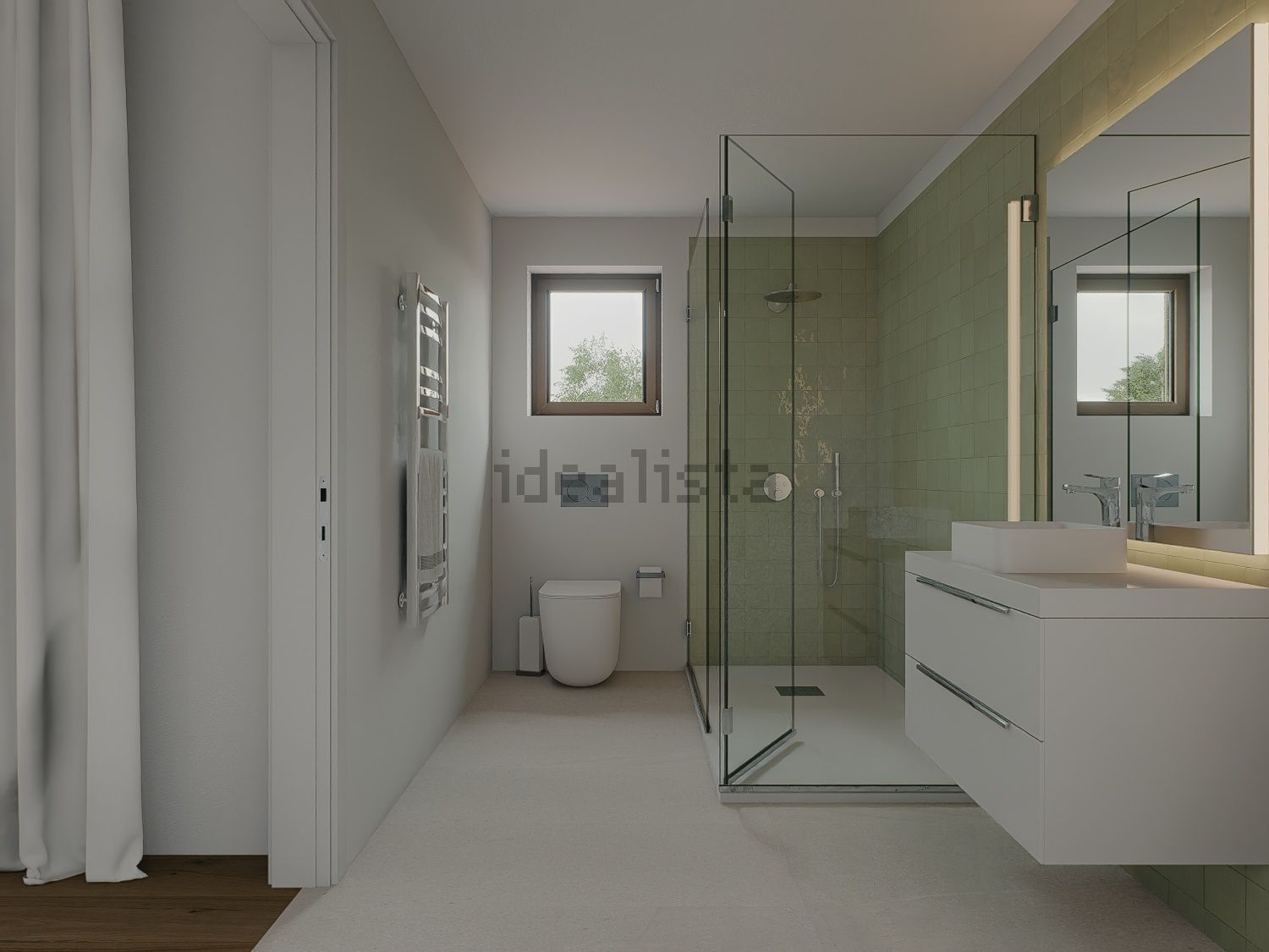 小楼房或独栋别墅出售在Rua Maria Matos, 74 - 过道