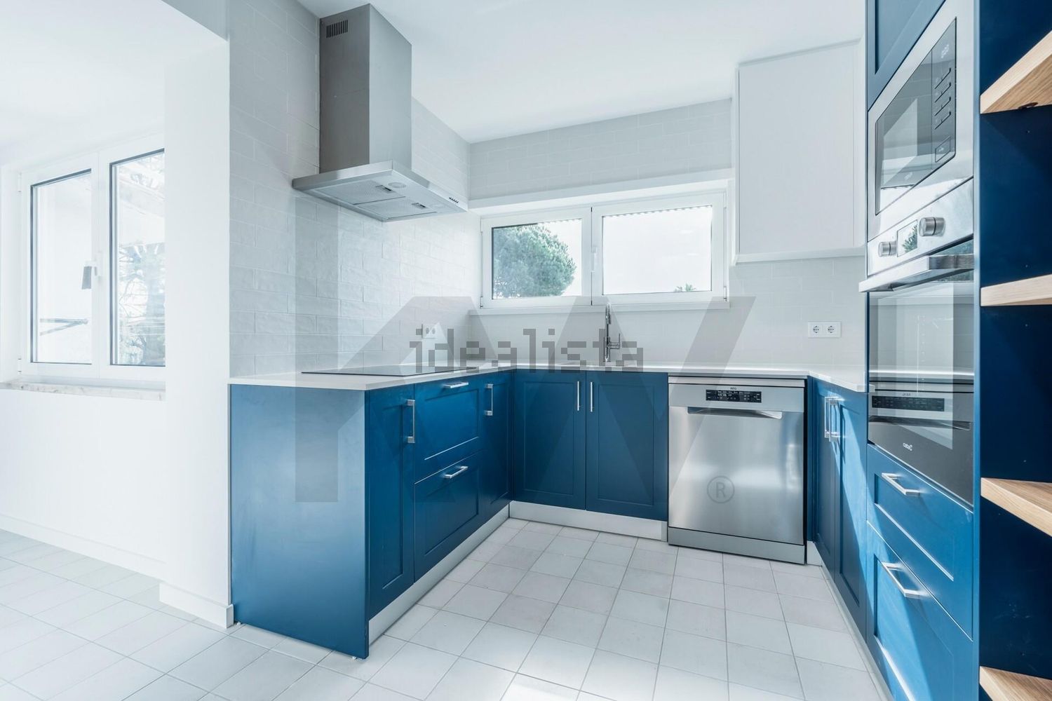 出租公寓 t2在Avenida 25 de Abril, 509 - 厨房