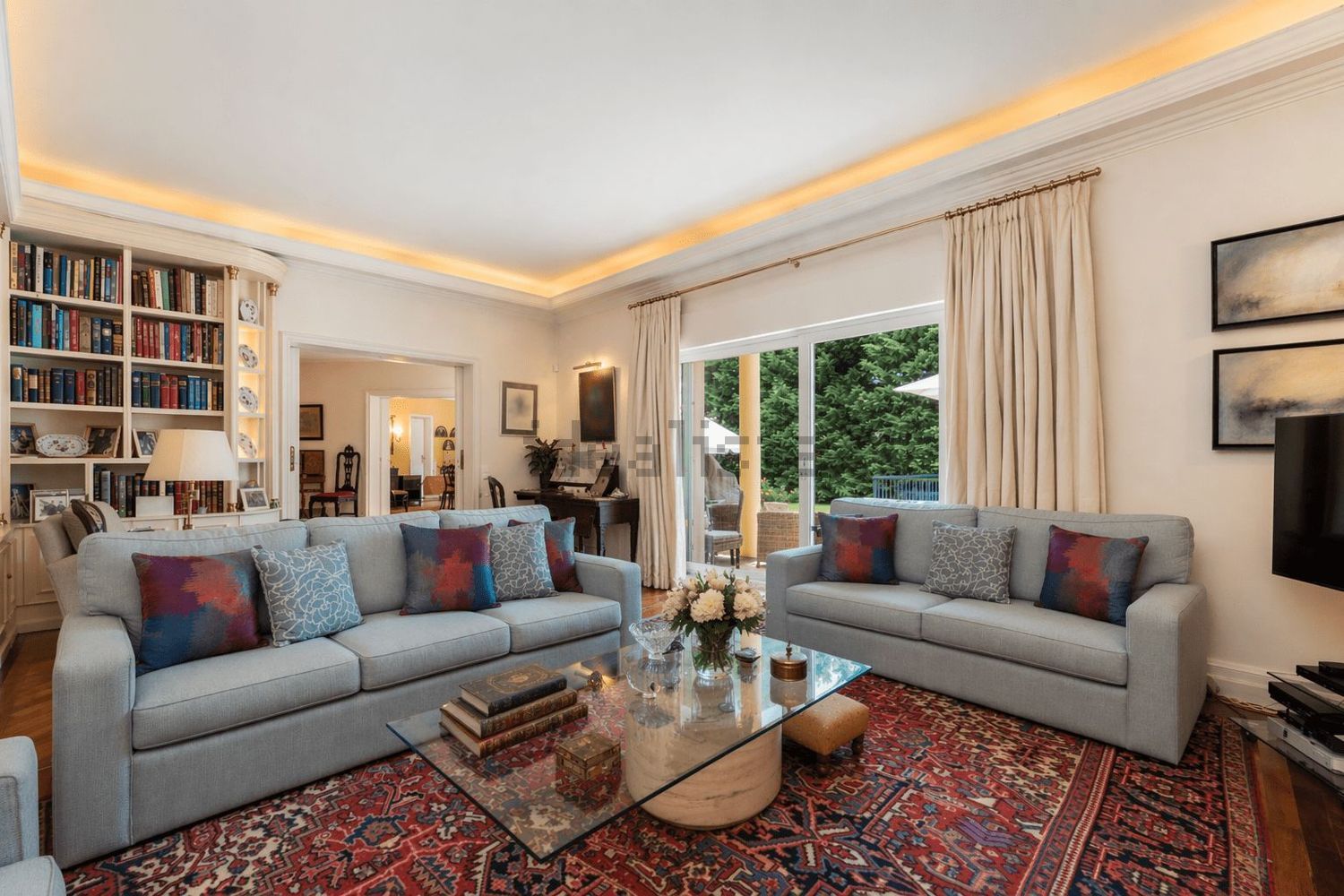 小楼房或独栋别墅出售在Avenida Marechal Carmona - 客厅