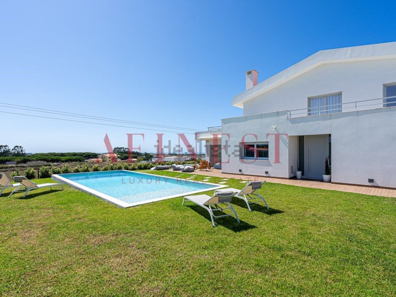 出租小楼房或独栋别墅Azinhaga do Viana - 游泳池