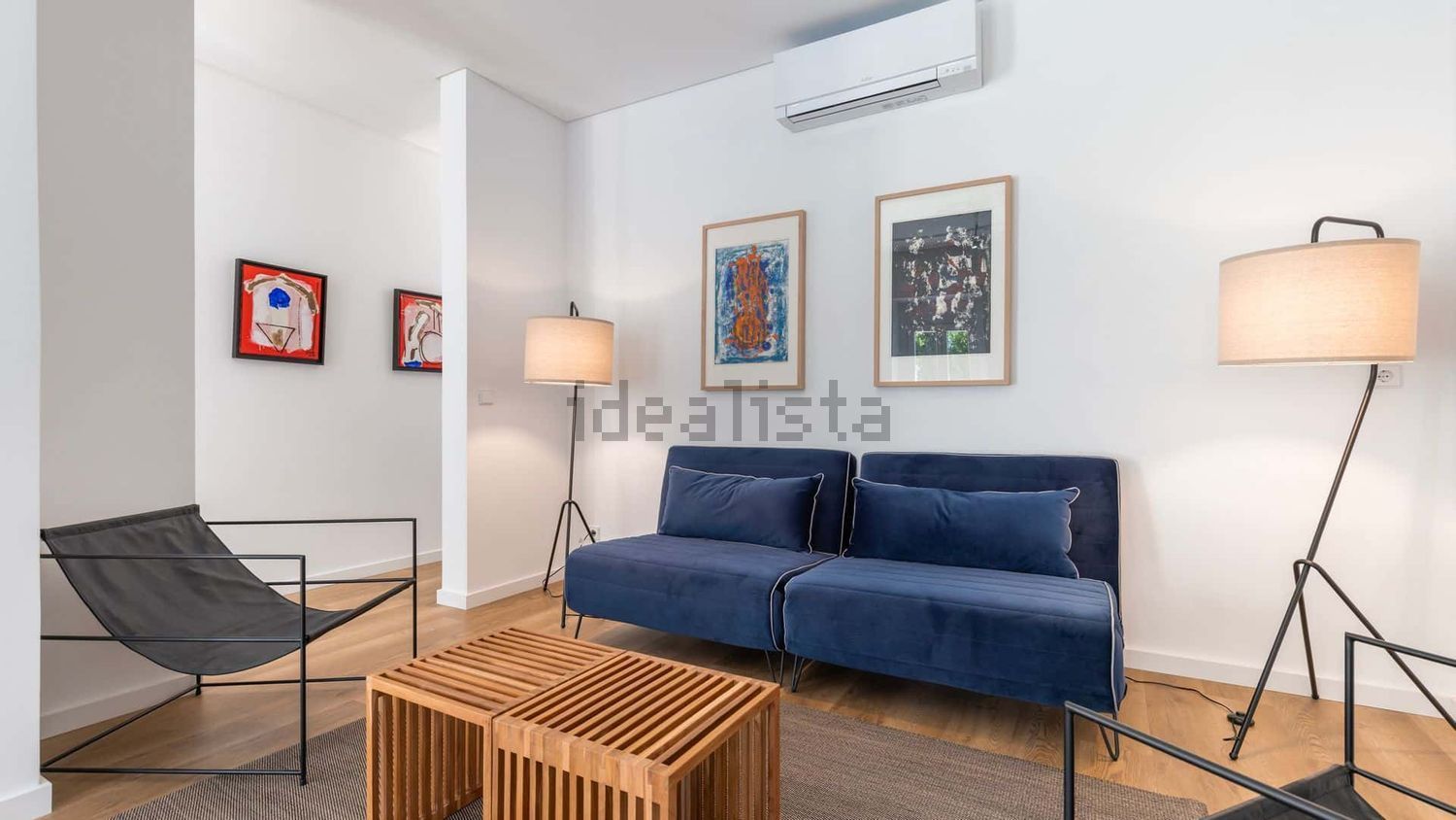 出租公寓 t2在Rua Afonso Annes Penedo, 14 - 客厅