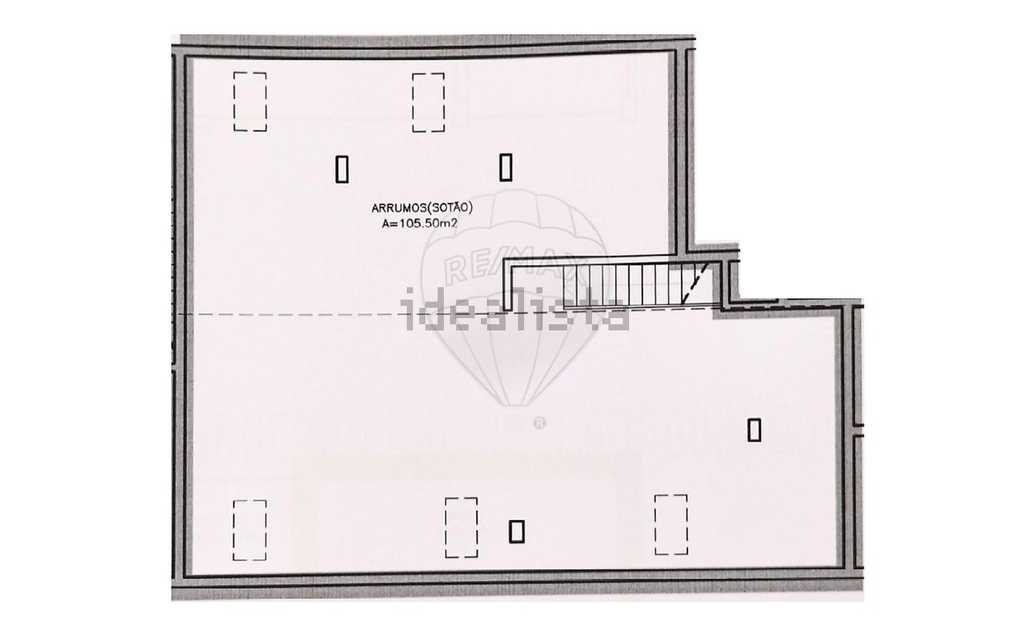 公寓 t2出售在Avenida Principal - 平面图