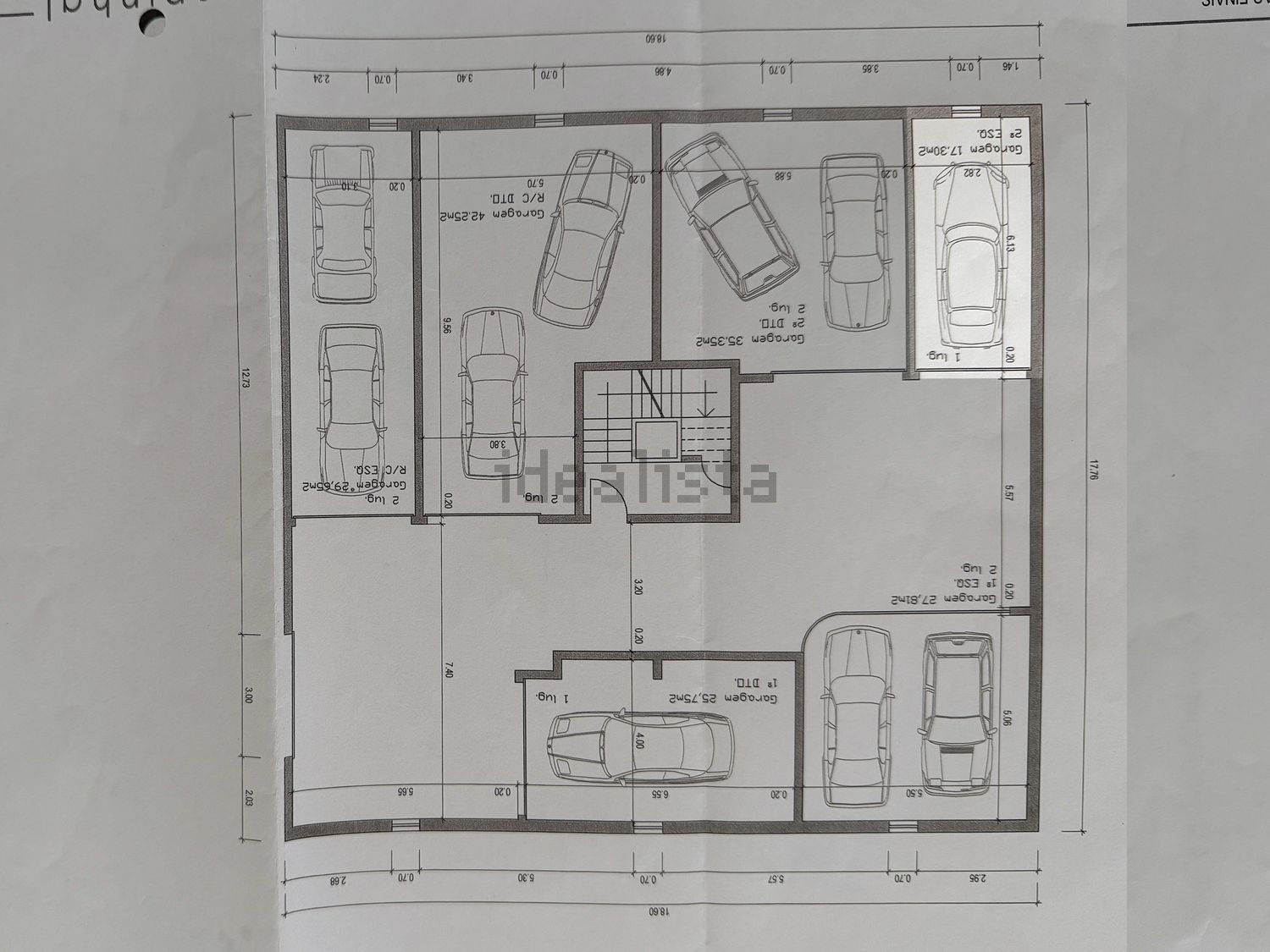 公寓 t3出售在Rua 1 de Novembro - 平面图