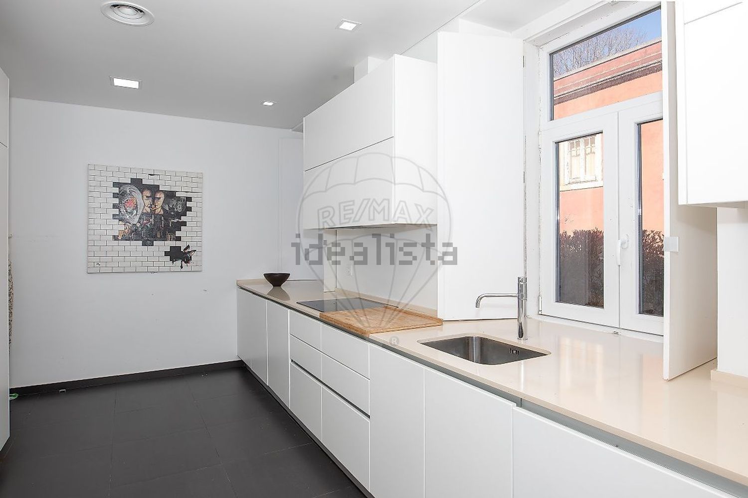 出租公寓 t2在Rua Nossa Senhora Egipto - 厨房