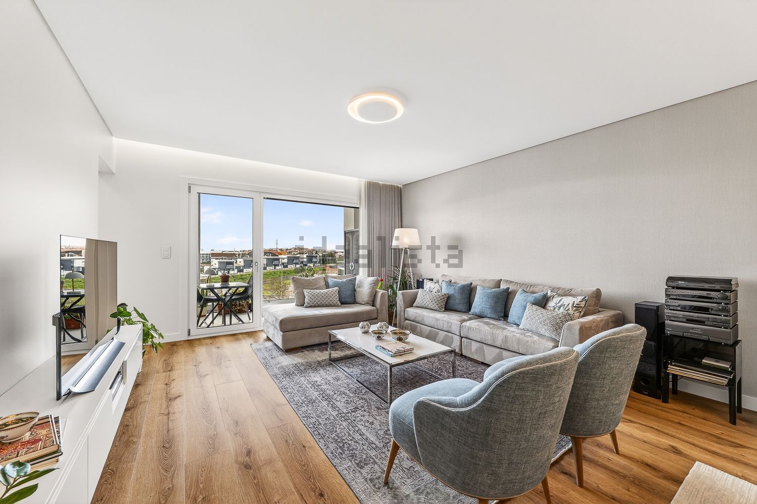 顶层公寓出售在Porto Salvo - 客厅