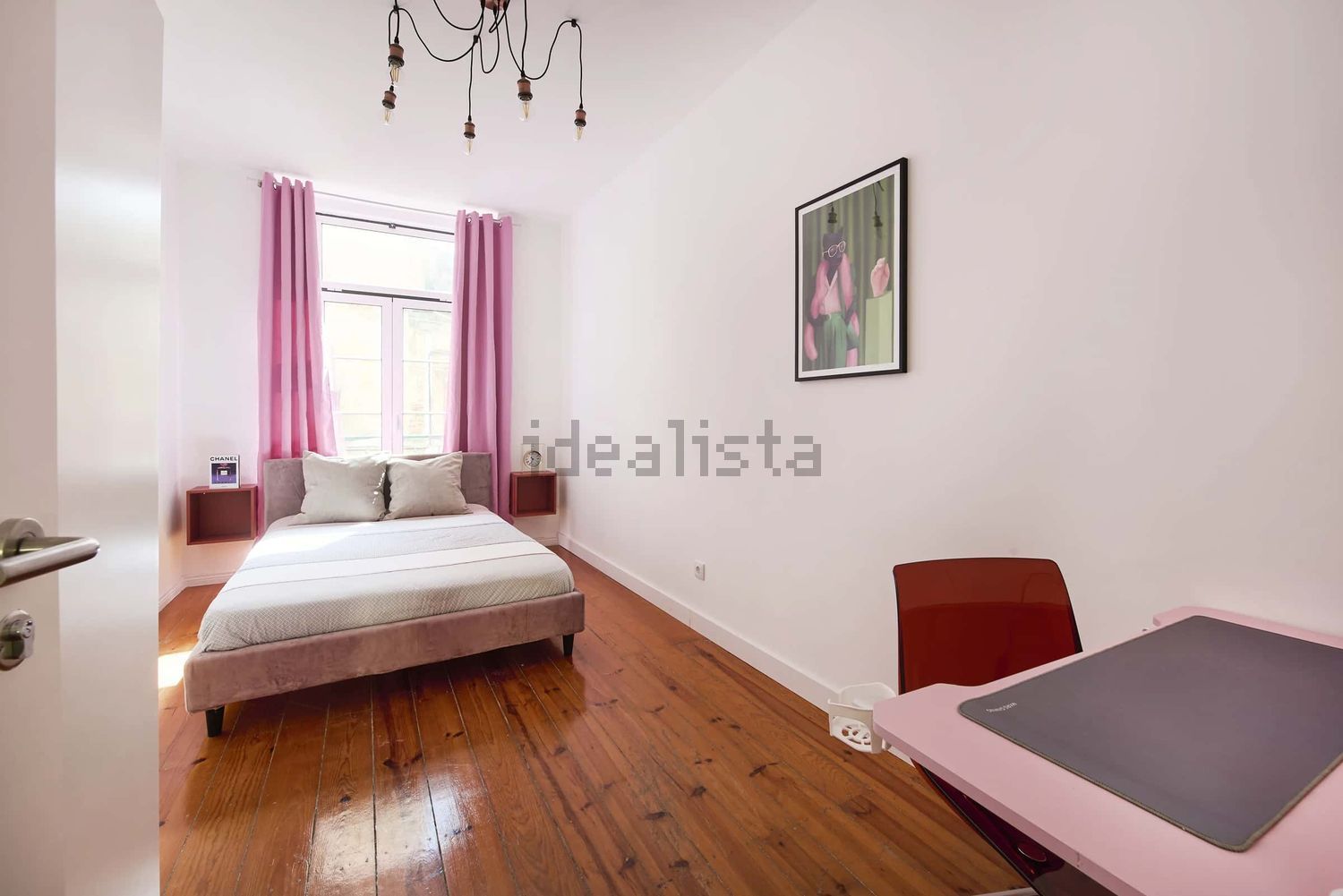 出租房间Calçada de Santo André, 92 - 卧室