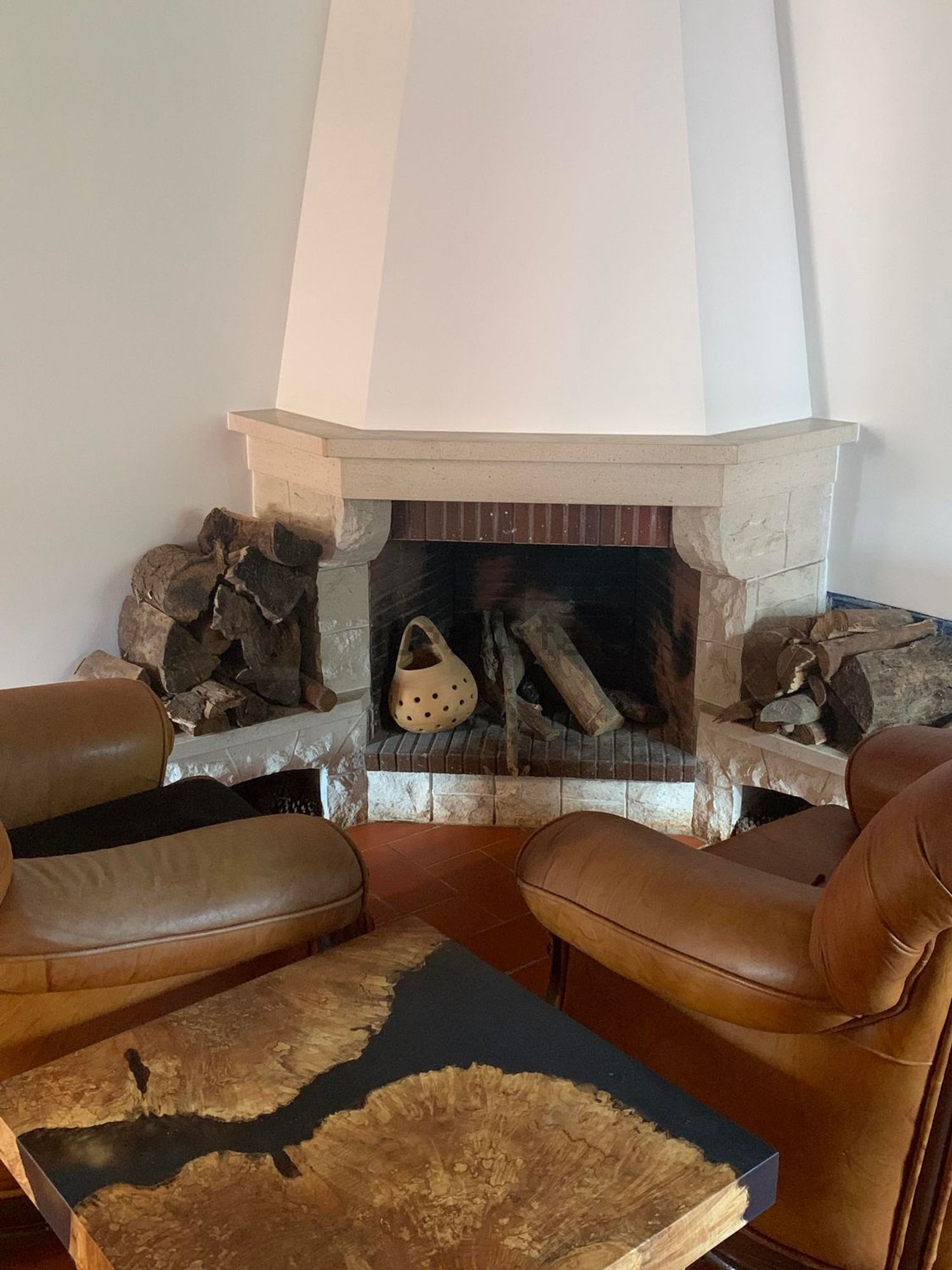 出租房间在Rua das Tecedeiras, 14 - 客厅