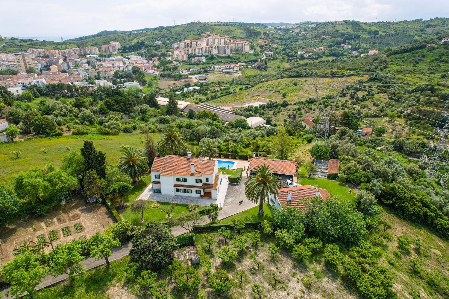 小楼房或独栋别墅出售Estr. da Serralheira de Baixo - 视线