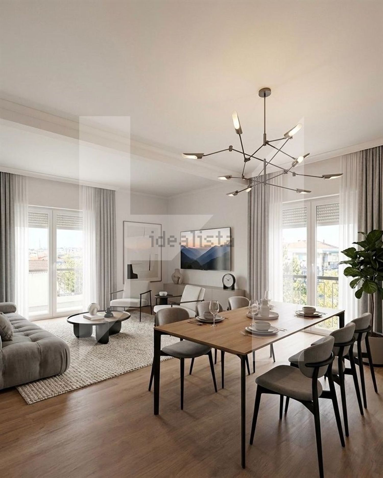 公寓 t2出售在Praceta José Malhoa, 20 - 餐厅