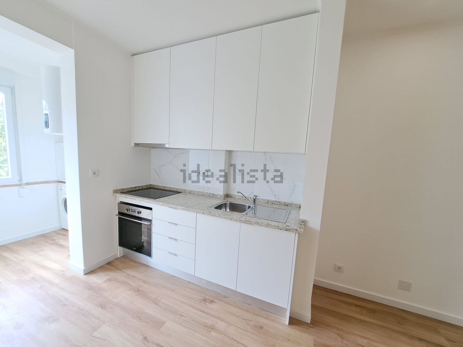 出租公寓 t1在Rua Correia Teles, 1 - 厨房