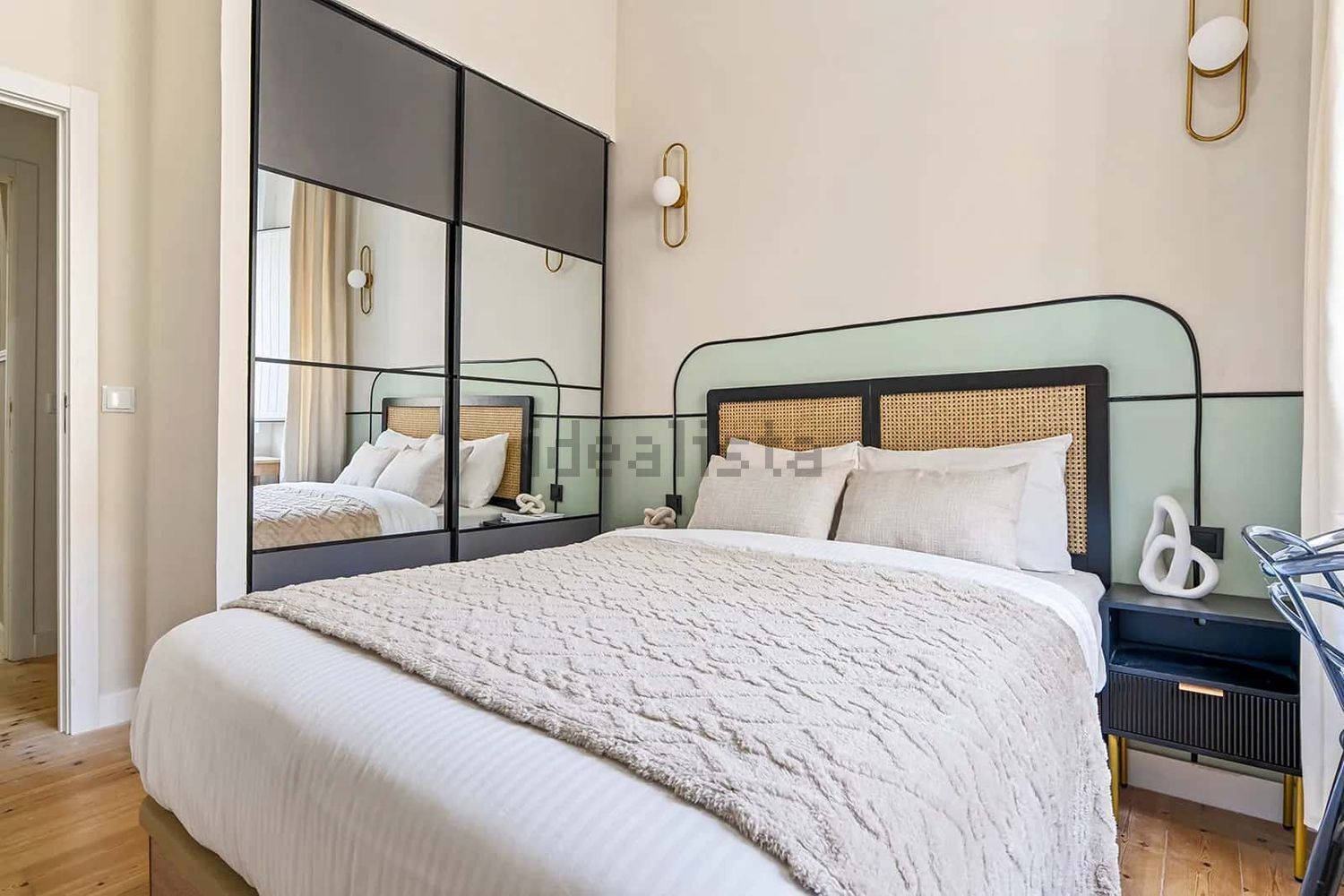 出租房间在Rua Nova do Almada, 80 - 卧室