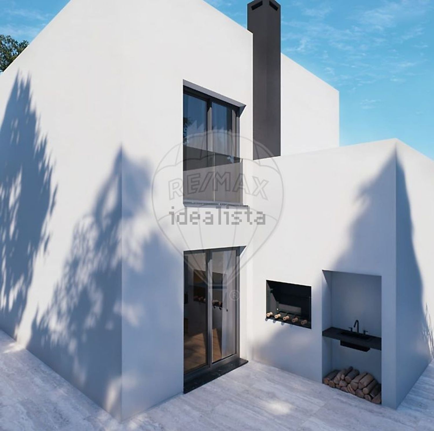 小楼房或独栋别墅出售在Rua Antero de Quental - 外立面