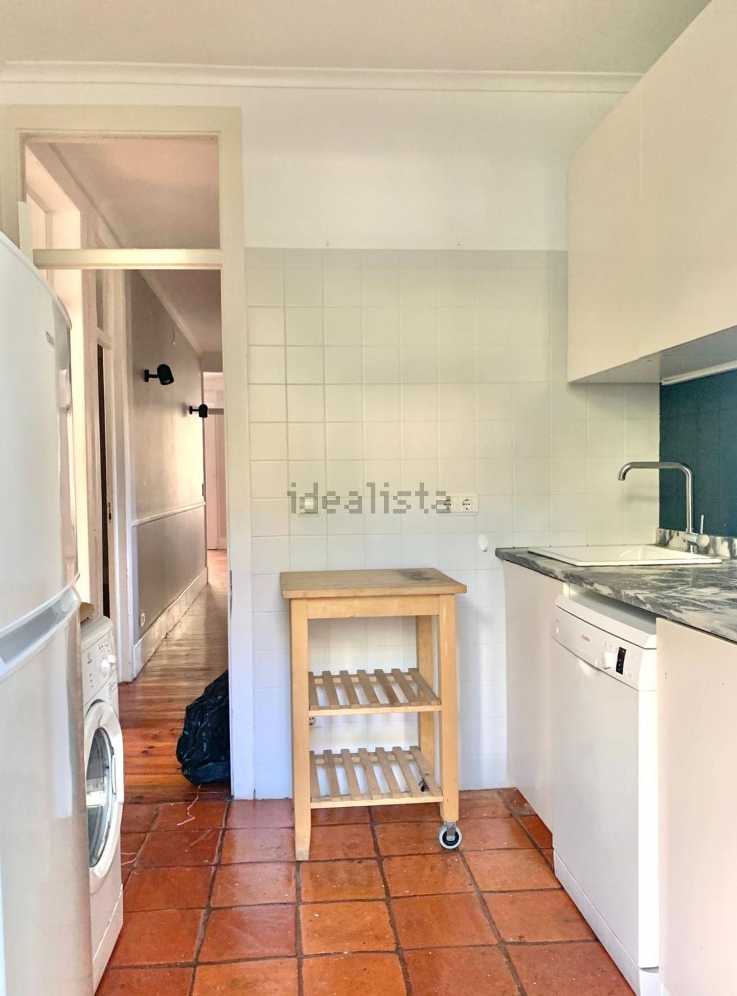 出租公寓 t2在Rua de São Marçal, 90 - 厨房