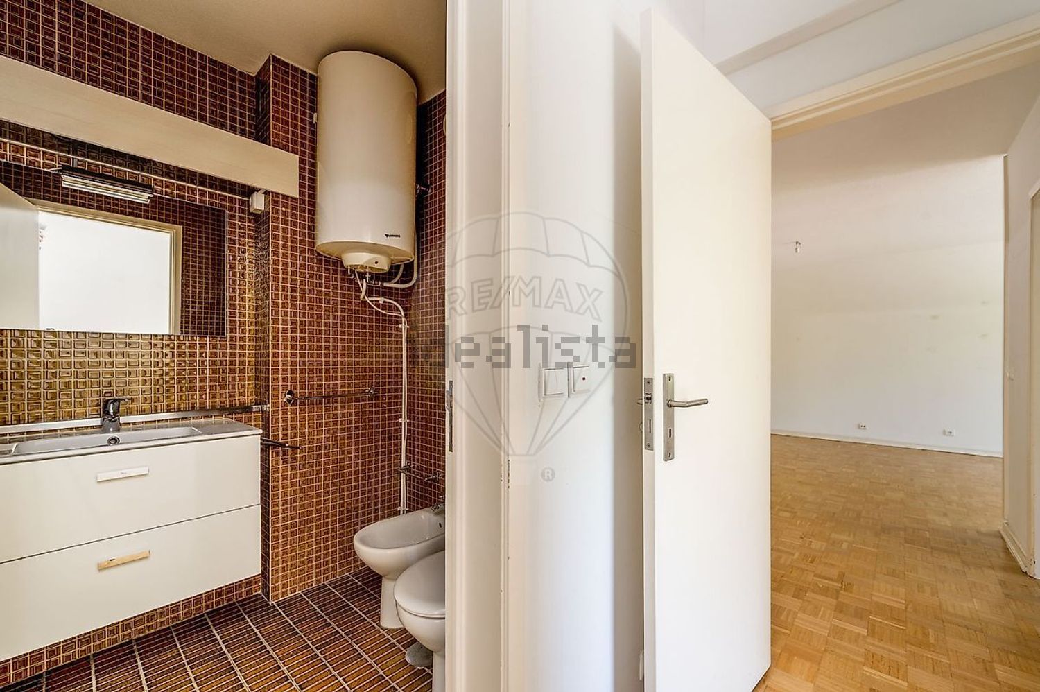 出租公寓 t2在Rua Maria Veleda - 卫生间