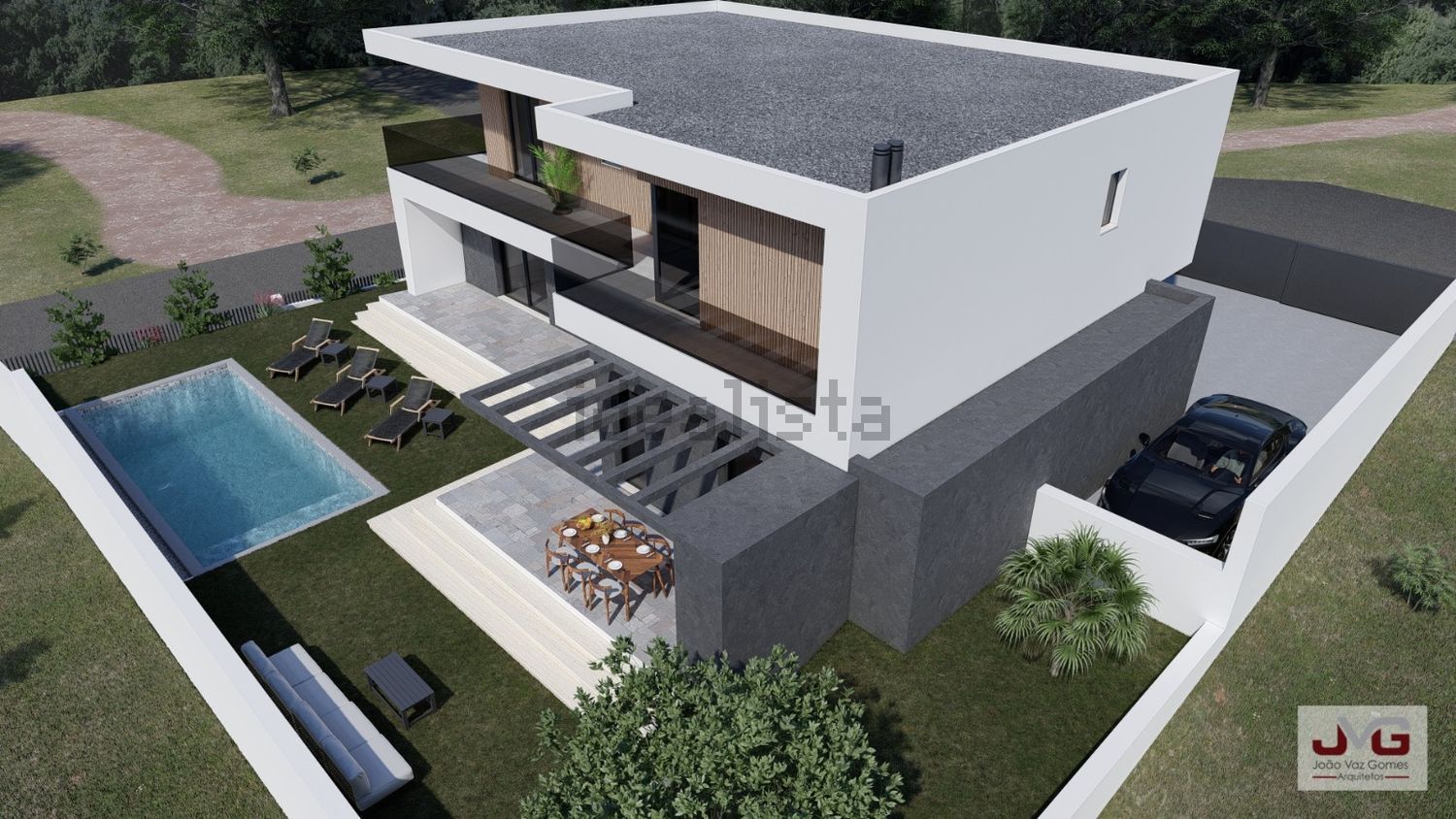 小楼房或独栋别墅出售在Centro - 平面图