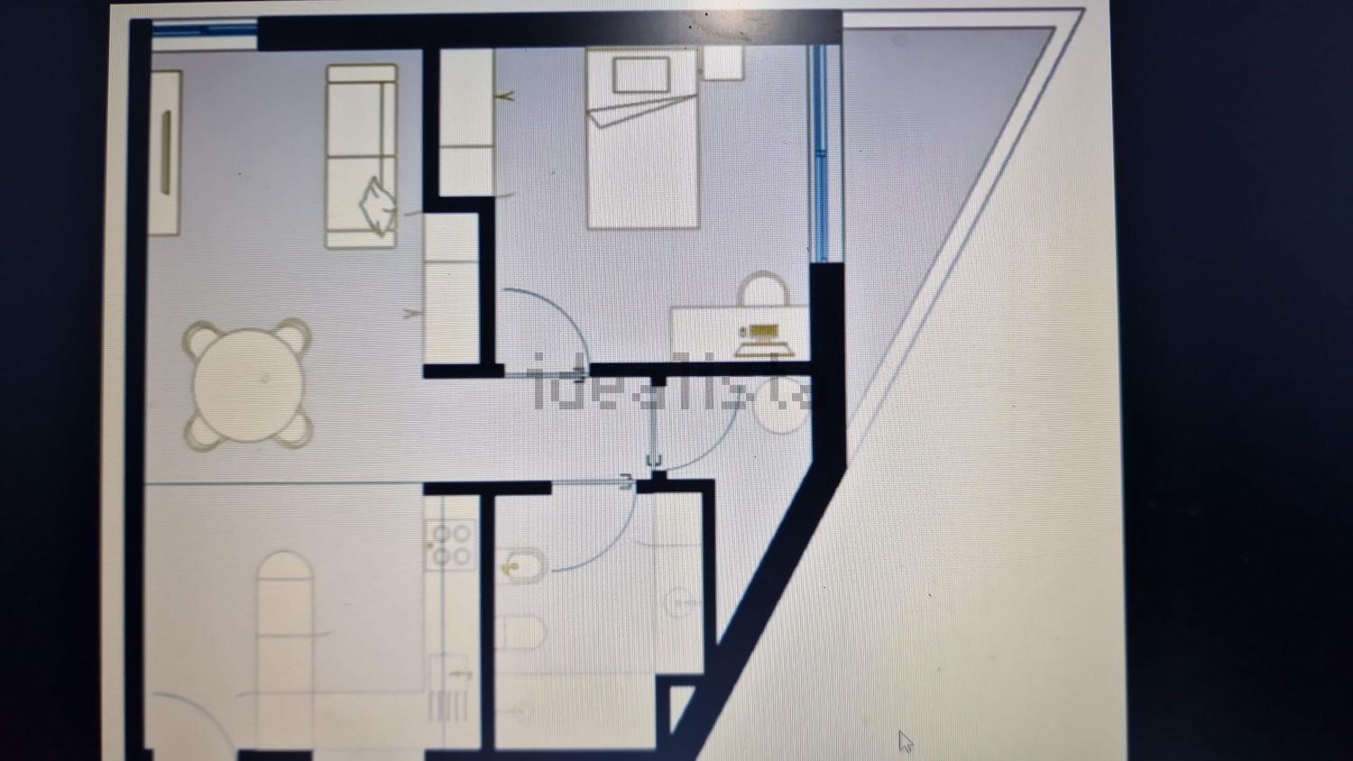 公寓 t1出售在Rua Adriano José da Silva s/n - 平面图