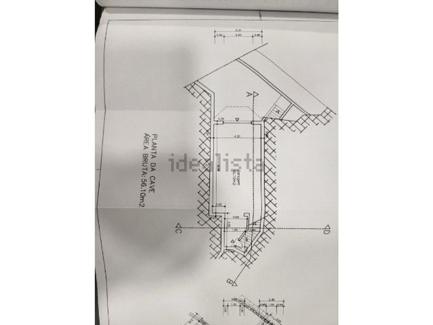 小楼房或独栋别墅出售在Milharado - 平面图