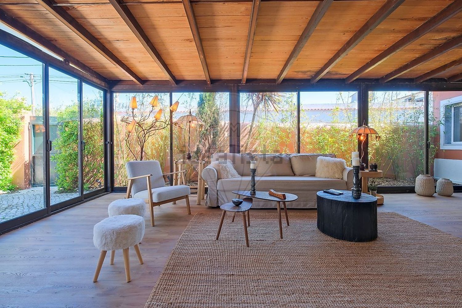 出租小楼房或独栋别墅在Beloura - Penha Longa - 客厅