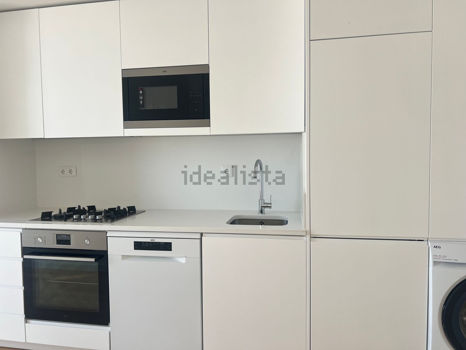 出租公寓 t3在Rua Augusto José Vieira - 厨房