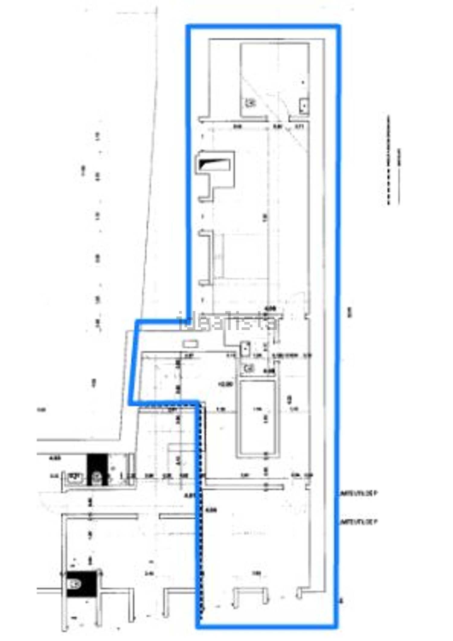 公寓 t3出售在Rua do Paraíso, 28 - 平面图