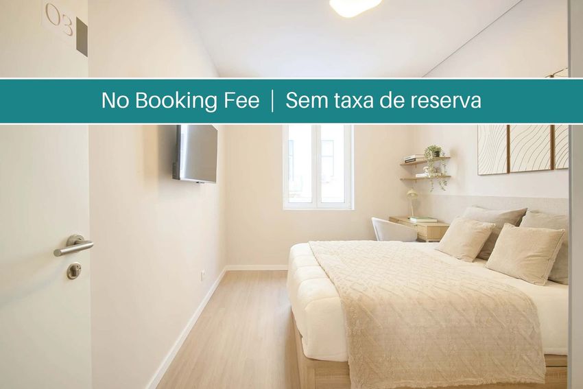 出租房间在Largo Vitorino Damásio, 2