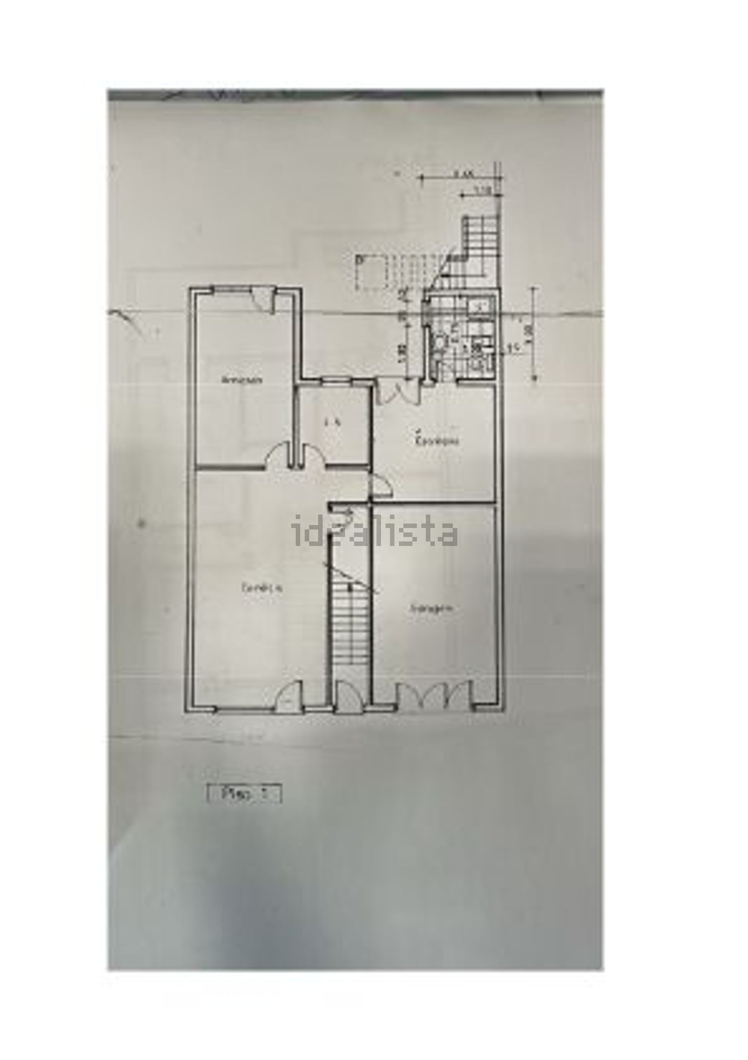 小楼房或独栋别墅出售Carvalhal - 平面图