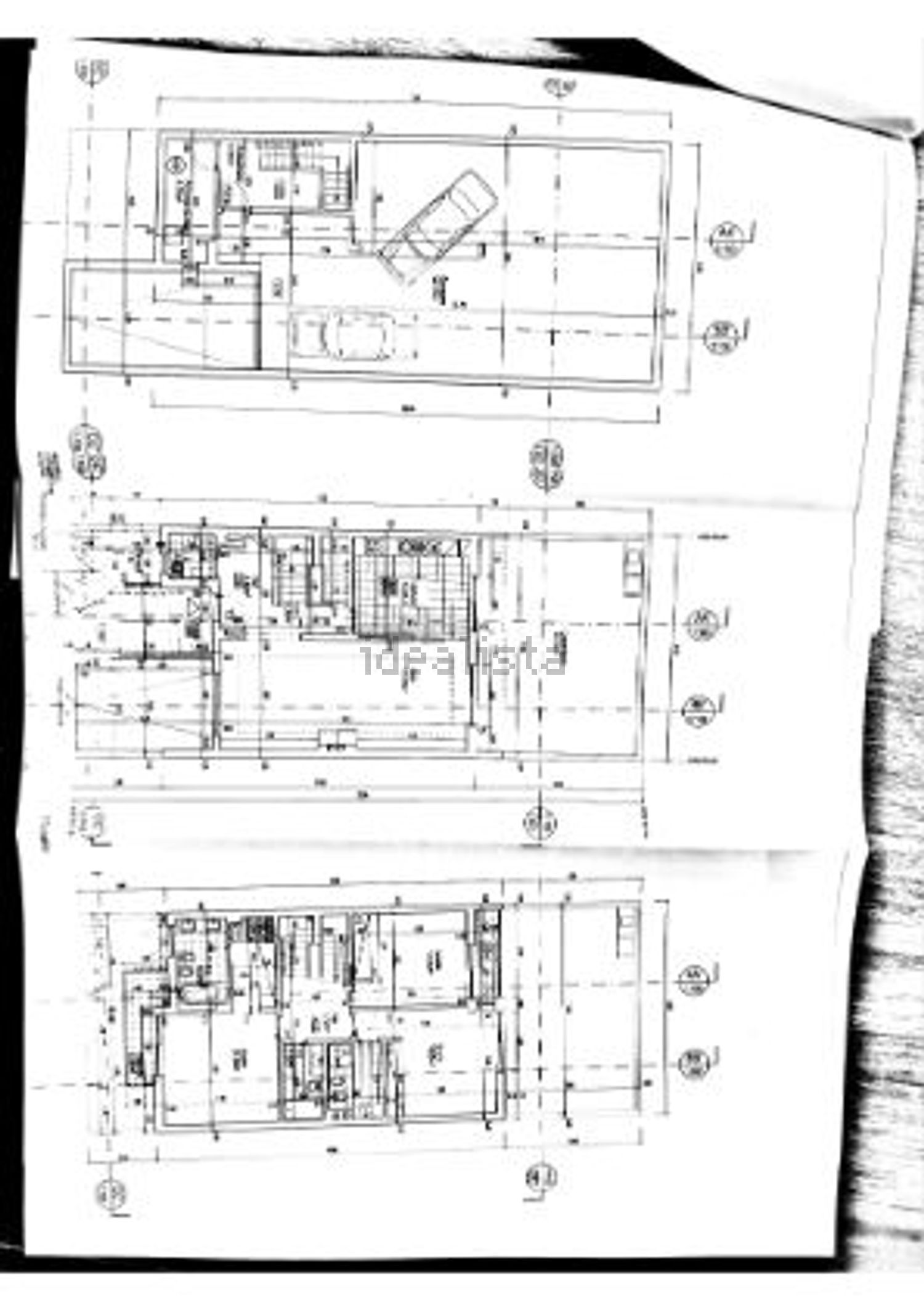 双拼别墅出售在Rua da Fábrica - 平面图