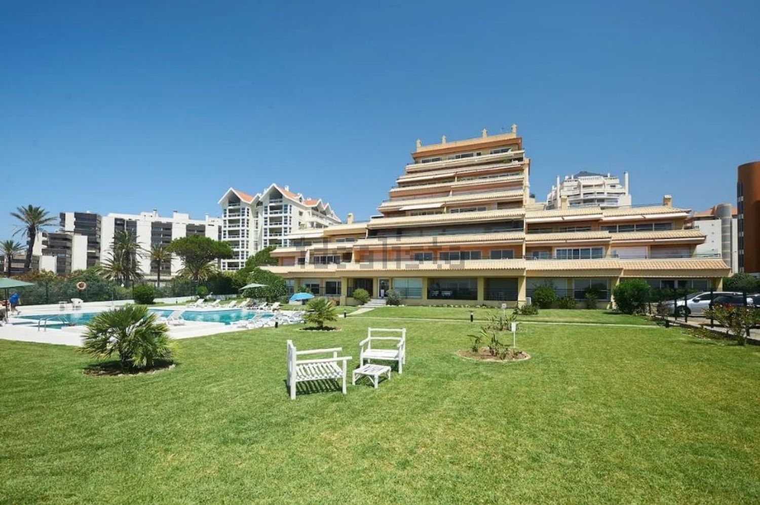 出租公寓 t2在Bairro do Rosário - 花园