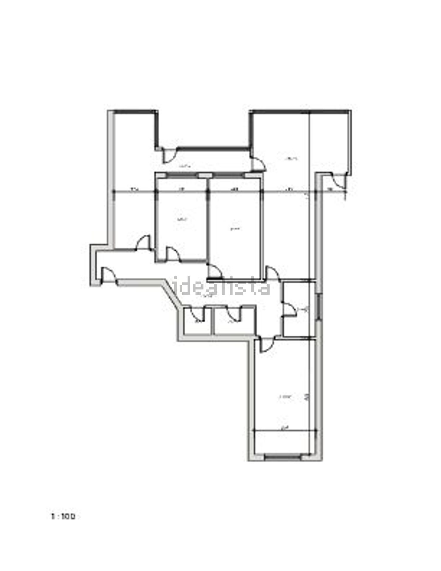 公寓 t3出售在Estrada da Luz - 平面图