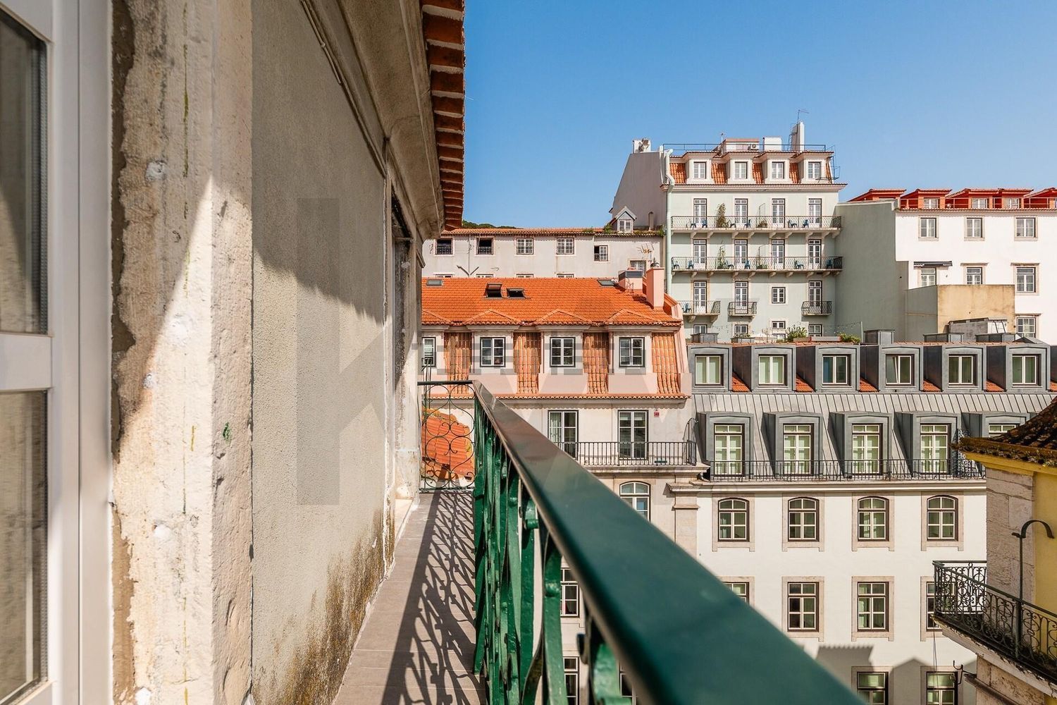 出租公寓 t1在Rua da Assunção s/n - 阳台