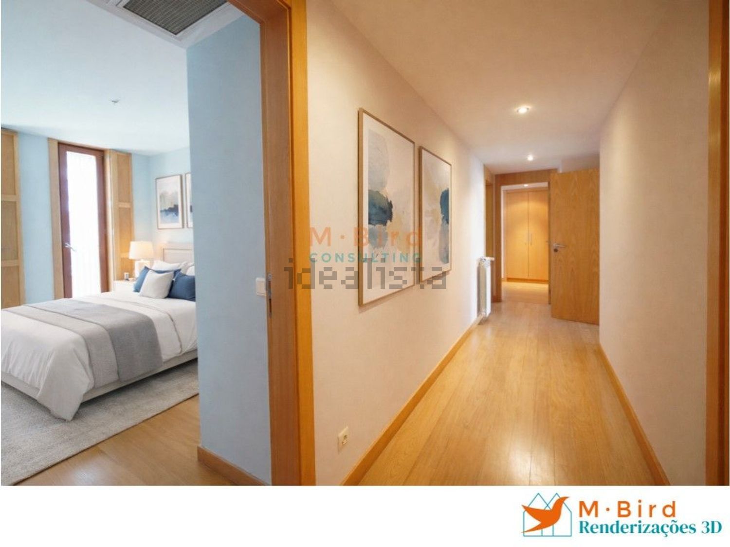 公寓 t4出售在Rua Gaivotas em Terra - 过道