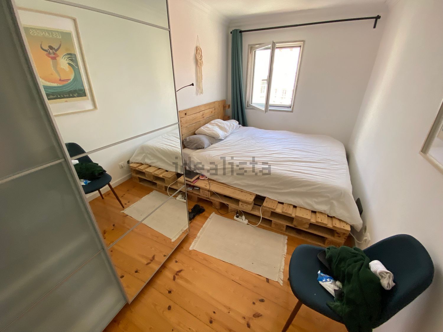 出租复式公寓在Rua da Senhora da Glória - 卧室